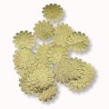 GOLDEN COLOR GOTTA FLOWERS - ARTIFICIAL FLOWERS. 