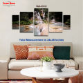 5 Piece wall frames wall art home decoration 5 Panel Set for bedroom / office / Large Size Frames, pack of 5 frames 53. 
