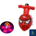 Enhance Playtime Excitement with Our LED Cartoon Spinning Top - Dazzling Gyroscopic Lattu Toy for Kids | Featuring Flashing Lights, Music, and Sturdy Metal Build | Flashing Spinning Top For kids| Light-Up, Sound-Activated Fun for Boys & Girls. 