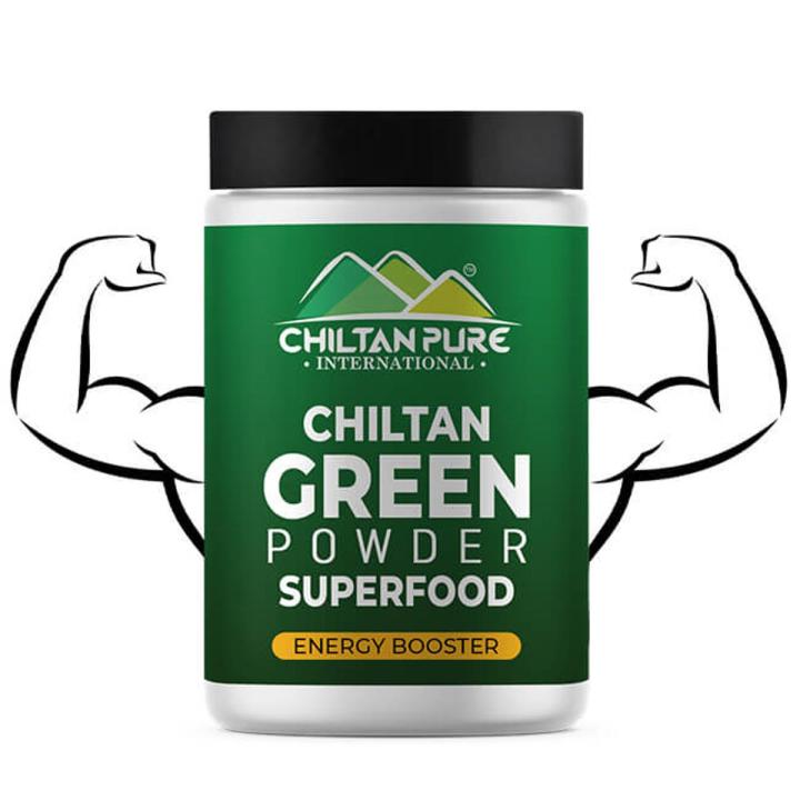 Green Powder – Contains vitamin C & K, Boosts your metabolism, Improves energy levels & heart health – 100% pure organic