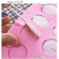 Round Heart Silicone lollipop mold Flower candy chocolate molds cake decorating form bake bakeware tool bear lolipops cake molds. 