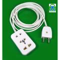 DreamsMart 20 Feet Extension Board AC 250V 10A 3 Way Socket Electric Board with 23/76 Copper Wire EU US UK Plug Support. 