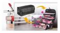 Roll n Go Makeup Organizer & Cosmetic Bag - Black. 