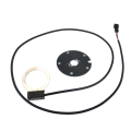 Ebike Conversion Kit 5 Magnet PAS System Assistant Sensor Electric Bicycle Scooter Pedal Assistant Sensor Plastic 1 Set. 