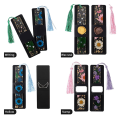 50 Pcs Resin Bookmark Holder 5.9 X 1.8 Inches DIY Bookmarks Display Cards for Bookmark Wrapping. 