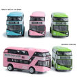 Double-Decker Bus London Bus Design Car Toys Sightseeing Bus Vehicles Urban Transport Vehicles Commuter Vehicles,Blue. 