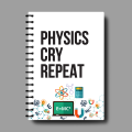 Physics Spiral Notebook -7773. 