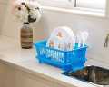 Plate Dish Rack - Dish Rack - Water Drainer Plate Rack Dish Rack - Kitchen Storage Rack - Kitchen Dish Drying - Rack kitchen Organizer Utensils Drying Rack[]Multicolor] Sponge Holder  Kitchen Storage Accessories Kitchen Sink Dish Drainer Drying. 