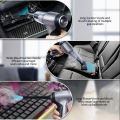 Miss Beauty 3 in 1 Mini Car Vacuum Cleaner & Air Blower Cordless Handheld Auto Vacuum Cleaner for Car Home Multi Purpose. 