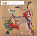 Philco Brand Two Wheel Cycle For Kids With Brakes & Double Rod, Adjustable Seat. 