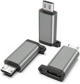 Wireless Microphone Connector Type C to Micro USB Android for Wireless Mic Lavalier Converter For K8 - K9  Mic - Type C to Micro USB OTG Adopter. 