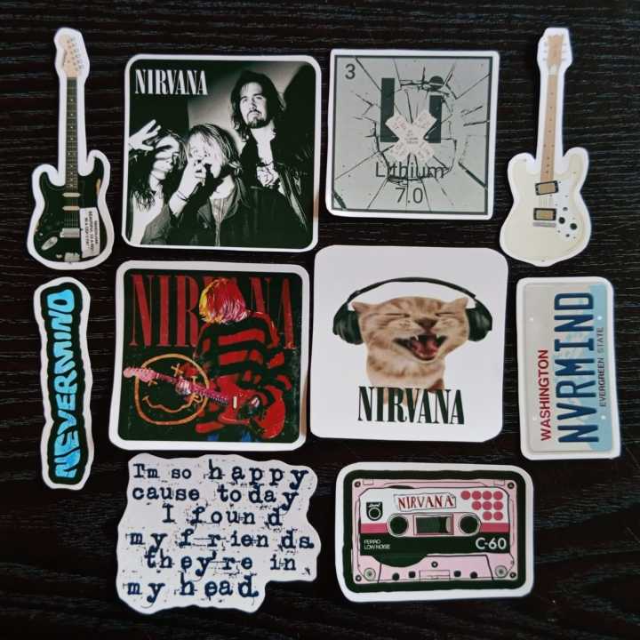 15/25%20pcs%20Nirvana%20stickers%20pack%20%7C%20based%20on%20Grunge%20rock%20aesthetic%20Kurt%20Cobain%20decals%20best%20for%20laptop,%20guitar,%20phone,%20skateboard,%20scrapbook%20&%20journal%20-%20Image%202