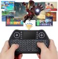 MT10 English Mini Wireless Keyboard 2.4G Backlit Touchpad Air Mouse Support Android for Android Smart TV Box. 