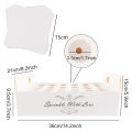 Confetti Cone Box Food Grade Paper Wedding Tray Confetti Cone Stand Box Tray. 