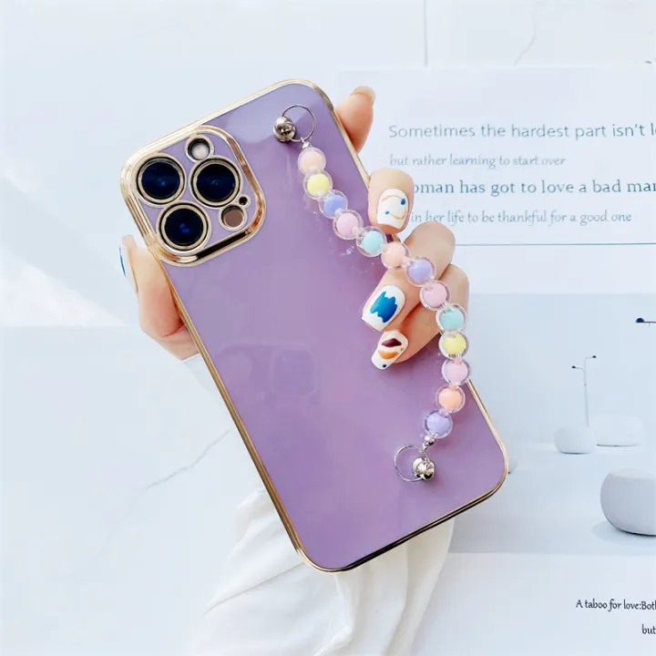 DEL%20for%20Vivo%20Y85%20V9%20Back%20Cover%20with%203D%20Colorful%20Wristband%20Chain%20Fashion%20Bracelet%20Shiny%20Plating%20Phone%20Case%20Soft%20Silicone%20Protective%20Cover%20-%20Image%209