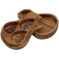 Wooden Guitar Picks Case Plectrum Box Wood Guitar Pick Box for Guitar Picks Storage,for Jazz/Guitar/Ukulele/Bass. 