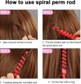 6 Hair Curlers Curlformers Long Spiral Curls Top up Pack FASHION: These rollers and curlers will lift your hair, curls and waves to create a unique style. SIZE:Suitable for long hair. 12in/30cm CONVENIENT: Fast and easy to use.. 