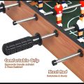 Mini Tabletop Foosball Soccer Game | Portable Wooden Table Football for Kids & Adults. 