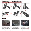 28780-JM00A Rear Windshield Wiper Arm Blade Set for Nissan Rogue,Qashqai 2008-2013 for Nissan Juke,Tiida 2011-2016. 