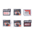 5PCS AMD Processor Series Label Sticker A9 PRO E2 Ryzen 3 5 7 Logo DIY Decor. 