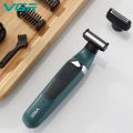VGR V-393 Double Shaving Head Rechargeable Shaver: Smooth, Close Shaves Made Effortless. 