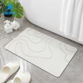 GOIKEA Non-slip Floor Mat Super Absorbent Diatom Mud Bath Mat Non-slip Quick Drying Door Carpet for Home Bathroom Southeast Asian Buyers Door Mat. 