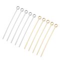 EYE Head Pins 50-60Piece /Bag 20-50MM Gold/Silver Pins  For Making Jewelry Findings DIY Accessories. 