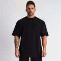 Paradise ZOne Oversized Men's T shirts Dropped Shoulder Short Sleeve Tops Summer New Korean Style Loose Fit T-shirt For Men. 