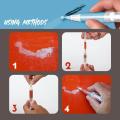 1 Set Touch-up Paint Pen Paint Pen Repair Wall Repair Tool Touch-Up Fillable Paint Brush Pen for Interior Paint Dropshipping. 