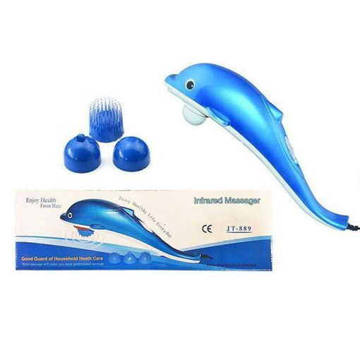Dolphin Handheld Body Slimming Massager for Pain Relief with Powerful Vibration body massage machine fish massager Deal sure Massager with Vibration, Magnetic, Fat Infrared Therapy to Aid in Stress