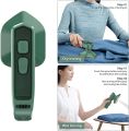 Portable Garment Steamer for Clothes, Lightable Professional Fabric Wrinkle Remover for Home & Travel, No Ironing Board Needed - Mini Handheld Steamer Iron. 
