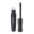 Rimmel Stay Matte Liquid Lip Colour 0.18fl Oz 5.5ml 840 Pitch Black. 