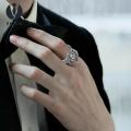 Prism Versatile Ring 3d Dragon Shape Adjustable Finger Ring Hip Hop Rock Jewelry Fashion Accessory Unique Finger Band. 