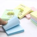 Memo Pads D6002 Notes Easy Stick 3x3 Inches(76x76mm) Color Random 100 Sheets. 