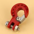 4Pcs Metal Trailer Hook Winch Hook Decoration for 1/10 RC Crawler Car Axial SCX10 TRX4 D90 Upgrade Parts,1. 