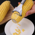 Corn Cob Remover Tool Stainless Steel Y Shaped Peeler Multifunctional Kitchen Corn Planer Cob Cutter Kernels. 
