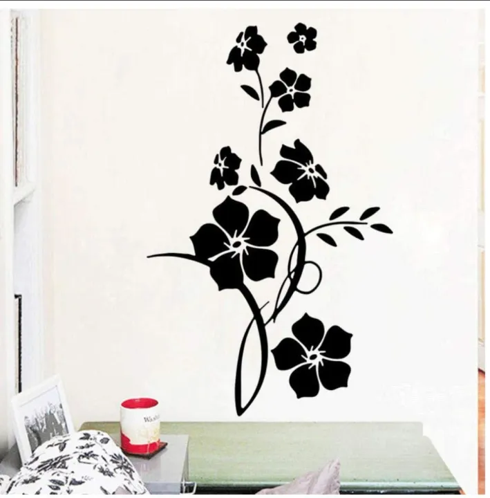 Flower%20Wall%20Sticker%20for%20bedroom,%20Living%20Room%20(%2024%20by%2048%20Inches)%20-%20Image%204