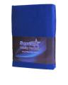Blue Jersey Fitted100% Cotton Bed Sheet - Single Bed. 