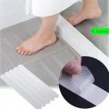 5Pcs Anti-Slip Strips Shower Floor Stickers Bath Safety Strips Transparent Non Slip Tape For Bathtubs Stairs. 