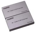 4K 120M HDMI KVM Extender Transmitter Receiver Over Cat5/5e/Cat6 Rj45 Ethernet Cable Support USB Mouse Keyboard Touch Screen. 