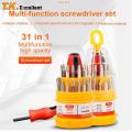 High Quality Screwdriver 31 In 1 Magnetic Screwdriver Set Screwdriver Bits For Cell Phone Watch Laptop Repair Hand Tools. 