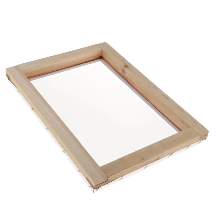 Screen%20Printing%20Mesh%20Screen%20with%20Natural%20Wooden%20Frame%2077T%2012x16inch%20Accessory%20-%20Image%203