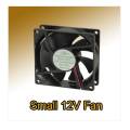 Small 12V DC Computer Fan Hi Speed Fan use with 12v Battery or 12v adopter Best Quality. 