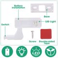 Auto Switch LED Under Wardrobe Lights Universal for Closet Cupboard Door Sensor Night Lamp Cabinet Hinge Night Light Inner Hinge Lamp. 
