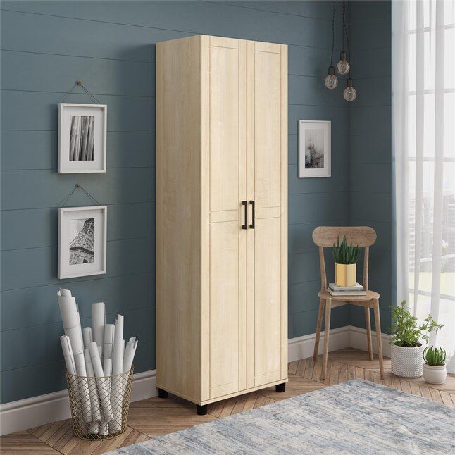 Handcrafted Wooden Almari for Room - Elegant Wooden Cupboard, Almirah Wardrobe, and Cabinet for Storage - High-Quality Wooden Wardrobe Cupboard with Shelves
