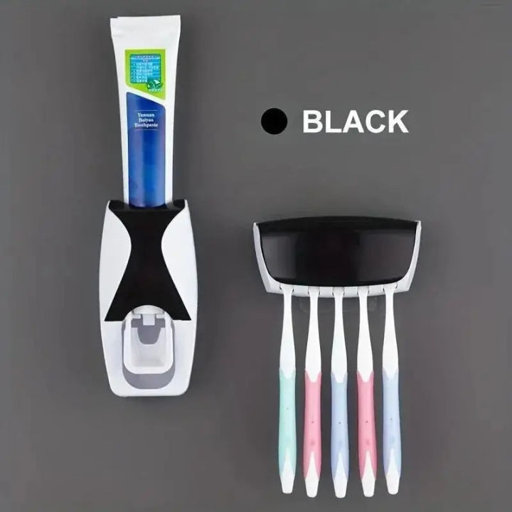 Best%20Quality%20Set%20of%20Toothpaste%20Dispenser%20&%20Brush%20Holder%20-%20Plastic%20Automatic%20Toothpaste%20Dispenser%20With%20Tooth%20Brush%20Holder%20For%20Homes%20And%20Bathrooms%20-%20Tooth%20Paste%20Dispenser%20with%20Toothbrush%20Holder%20-%20Image%208