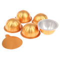 5pcs Reusable Coffee Capsule Pods Coffee Capsule Pod For Nespresso Vertuoline For Vertuo Next 230ML Coffee Capsule. 