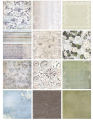 Design Paper Pack Scrapbook Papers Patterned Paper For Crafting 6x6 Inches. 