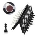 Magnetic Chess Board large/Medium/Small Size Imported Foldable chess board Easy to Carry Use Less Space. 