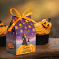 Vibrant Colors Halloween Candy Bags Good Quality 10.5cm Paper Halloween Characters Paper Treat Bags Characters Paper Treat Bags. 